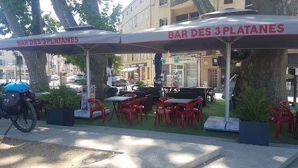 Les Trois Platanes, Bar à La Voulte-sur-Rhône