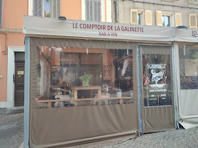 Le comptoir de la galinette, Bar à Lorgues
