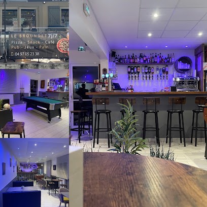 LE BROUNDET Snack/bar/billard/pizza à Emporter, Bar à Séranon