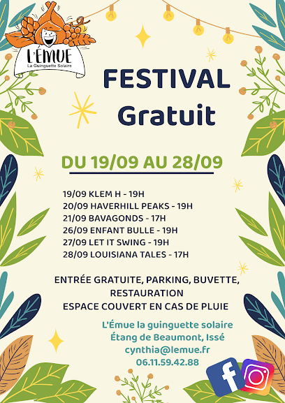 L'émue, Guinguette Issé, Bar à Issé