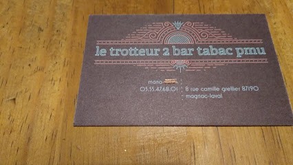 Bar tabac le trotteur, Bar à Magnac-Laval
