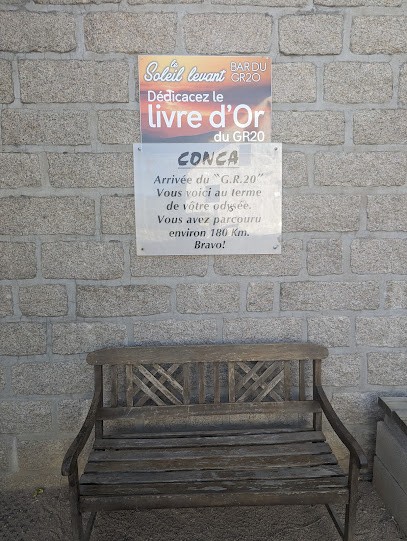 Le Soleil Levant, Bar à Conca