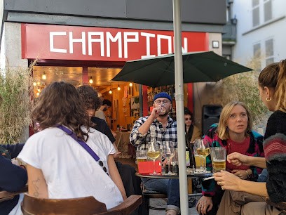 Champion, Bar à Paris 18
