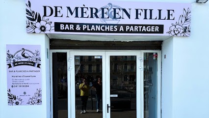 DE MERE EN FILLE, Bar à Sète