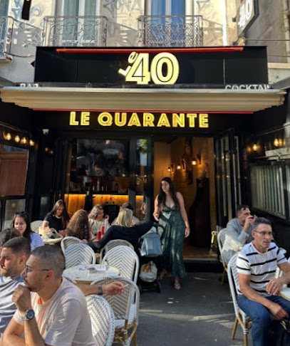 Le 40 (Anciennement L'adjugé Bar), Bar à Paris 10