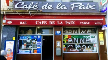 Bar-Tabac Le Café De La Paix (PMU, FDJ, RELAIS COLIS, NICKEL) - Diffusion Des Courses PMU., Bar à Villeurbanne